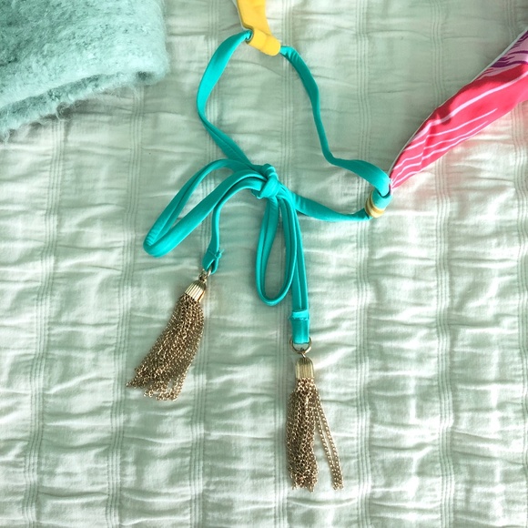 Trina Turk Terra Nostra Halter One-Piece Swimsuit - Picture 7 of 9